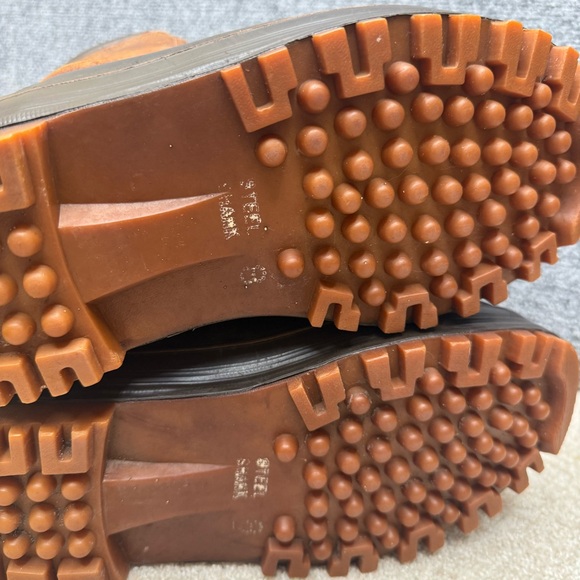 Vintage Red Wing Irish Setter Duck well worn Boots Mens size 8 - Picture 10 of 16